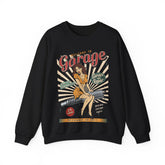 Welcome To Garage  Women  Sweatshirt - Vintage 1980 Design
